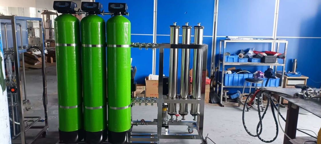 IOPURE EDI モード超純水システム付き 500LPH 2段階RO