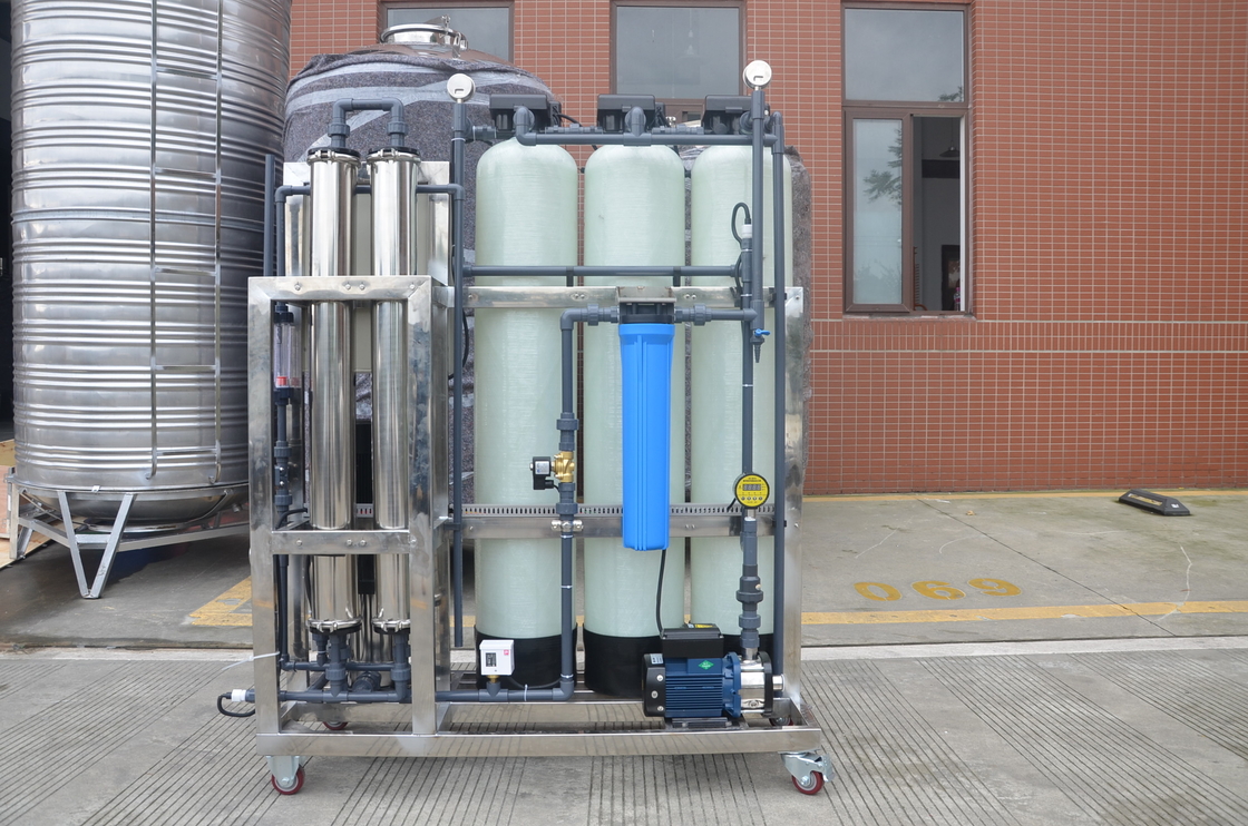 水晶砂の逆浸透の飲む浄水器植物機械80網
