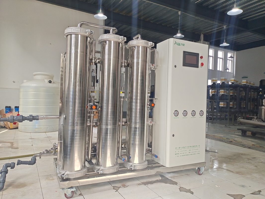紫外線消毒を用いるSS材料1000LPHの倍の段階ROシステム